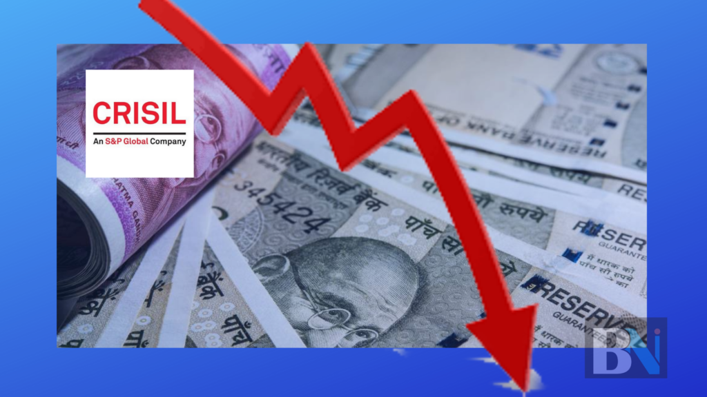 Indias Gdp To Contract By In Fy Crisil Biznext India