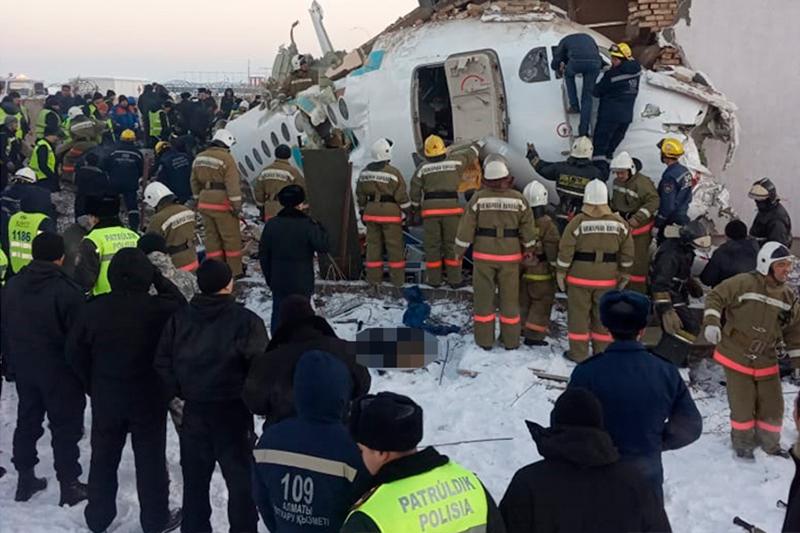 Death toll rises to 14 in Almaty Plane crash, Kazakh govt suspends ...